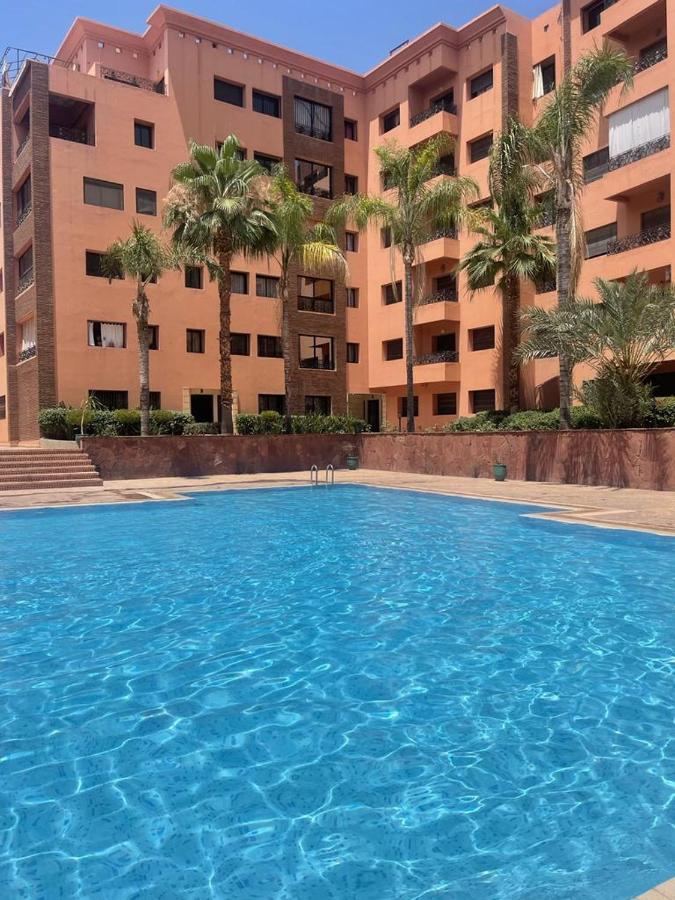 logement booking piscine Gueliz Marrakesh Buitenkant foto