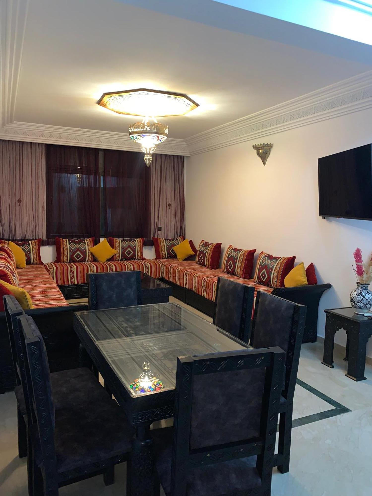 logement booking piscine Gueliz Marrakesh Buitenkant foto