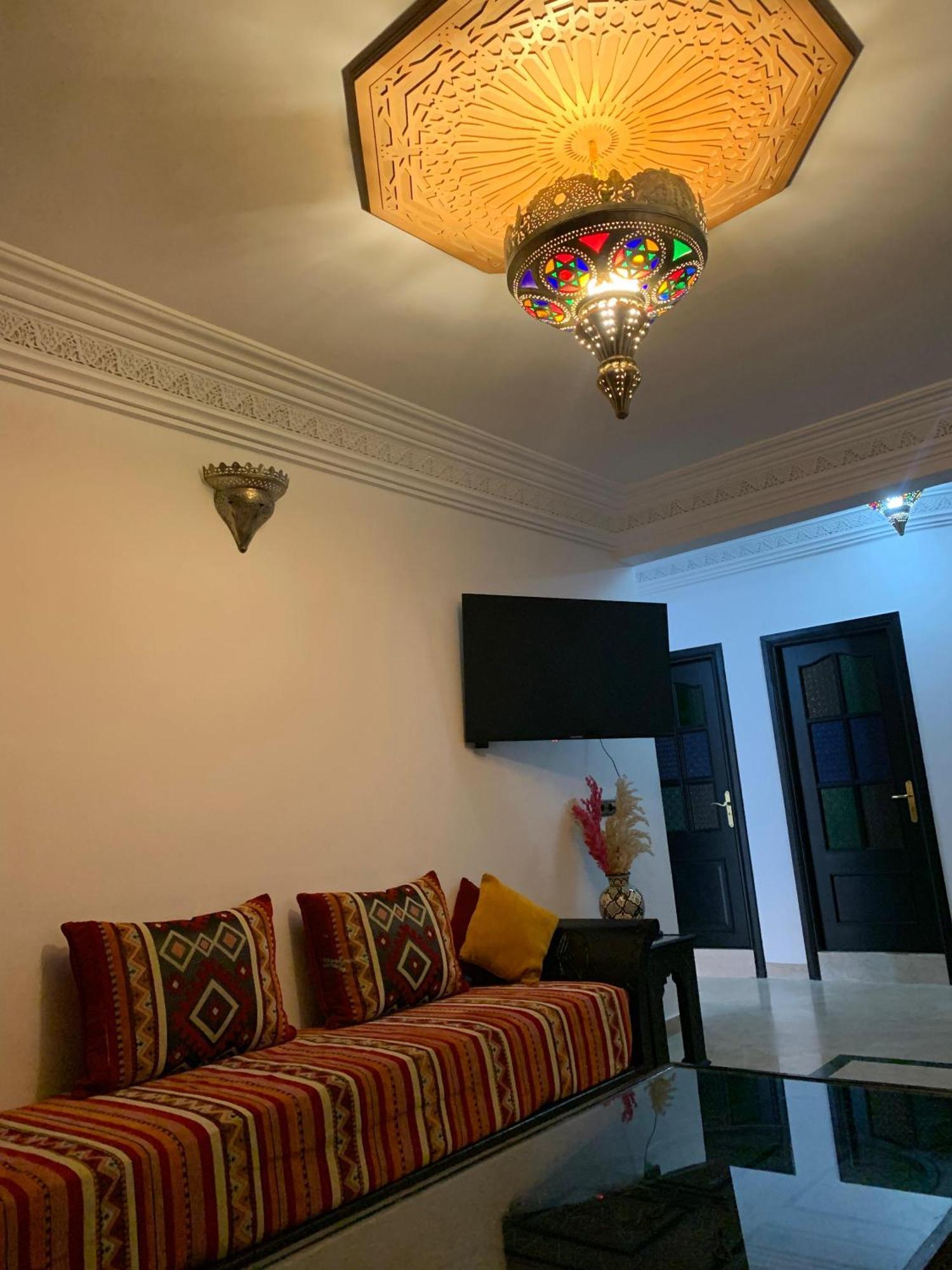 logement booking piscine Gueliz Marrakesh Buitenkant foto